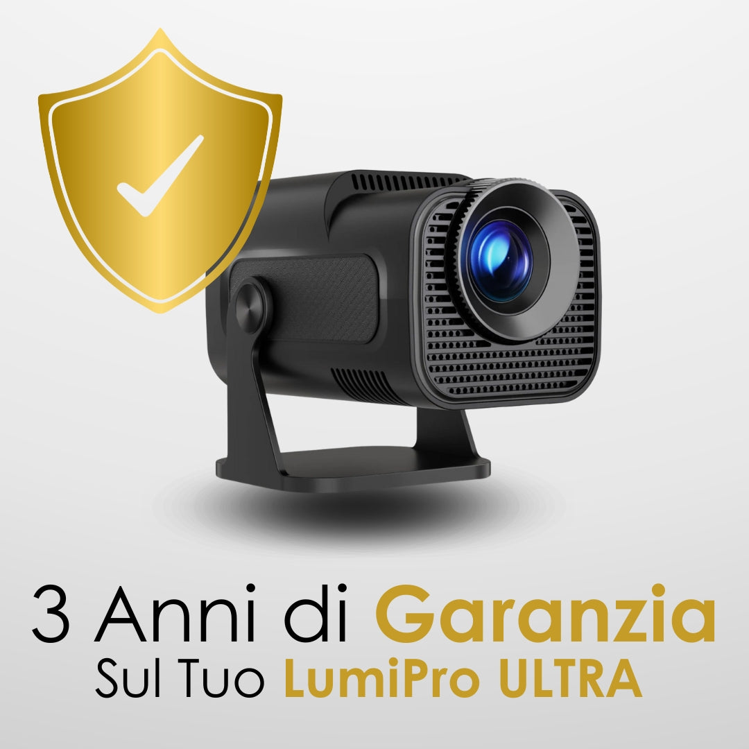 Garanzia Premium: Proteggi il Tuo Proiettore per 3 Anni
